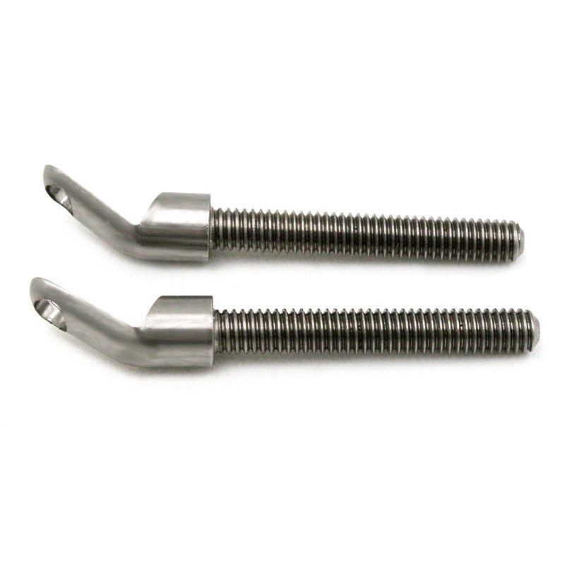 Peek CNC Machining Custom Fasteners Crook bolts Cnc Turning Cnc Tapping Plastic Thread Part (Снижение с помощью станков)