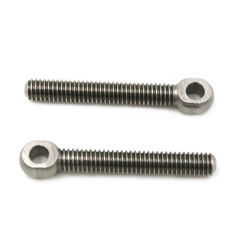 Peek CNC Machining Custom Fasteners Crook bolts Cnc Turning Cnc Tapping Plastic Thread Part (Снижение с помощью станков)