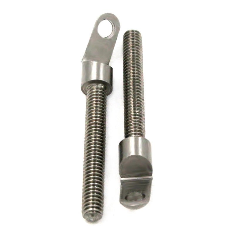 Peek CNC Machining Custom Fasteners Crook bolts Cnc Turning Cnc Tapping Plastic Thread Part (Снижение с помощью станков)