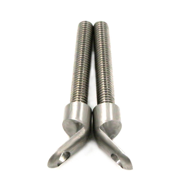 Peek CNC Machining Custom Fasteners Crook bolts Cnc Turning Cnc Tapping Plastic Thread Part (Снижение с помощью станков)